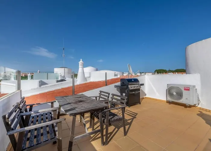 Portucale ! Vilamoura Design Pool & Terrace Lägenhet Quarteira